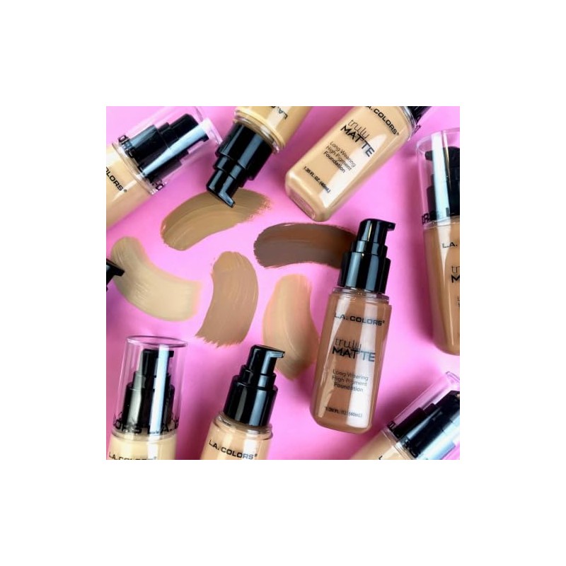 Colors Truly Matte Maquillaje Líquido Color Natural Tono Clm352