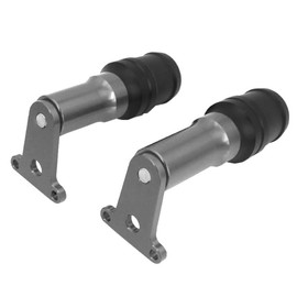 YIBO Applicable Kawasaki Ninja Bike Frame Slider Anti-Slip Mat Compatible Models Ninja400 Z400 2018-2021 NINJA250 Z250 2018-2021 (Gray)