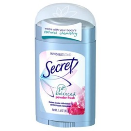Secret Deodorant Powder Fresh Invisible Solid 1.6 Ounce