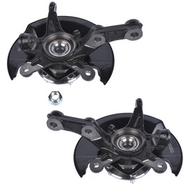 Pair Front Left & Right Wheel Hub Bearing Steering Knuckle Assembly Replacement for Honda Civic 2006 2007 2008 2009 2010 2011# 51216SNA010 51211SNA010 Lamerto