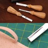 Lederbevel Cutter, Leather Edger Professional for DIY Craft Leather Cutting