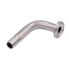 DERNORD Sanitary Hose Barb Pipe Fitting 0.75" Tri Clamp (25MM