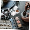 Healvian 8pcs Makeup Empty Plate Eyeshadow Holder Durable Cosmetic Organizer