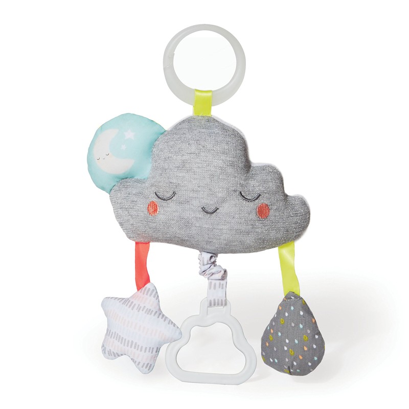 Skip Hop Baby Stroller Toy, Silver Lining Cloud Jitter, Cloud