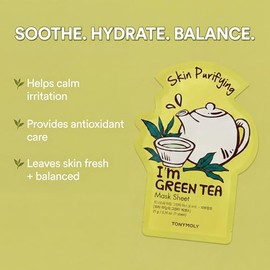 TONYMOLY I'm Real Green Skin Purifying Tee Mask