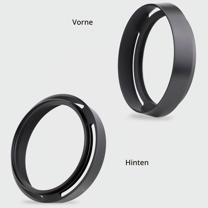 Haoge Metal Lens Hood with Lid for Leica Q3 Q3-43