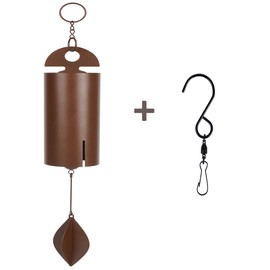JMBTLUS Wind Chimes, Large Wind Chimes Heroic Wind Bell Deep Tone Wind Bell Metal Antique Single Tube Wind Chimes for Outdoor Garden Patio Decorations