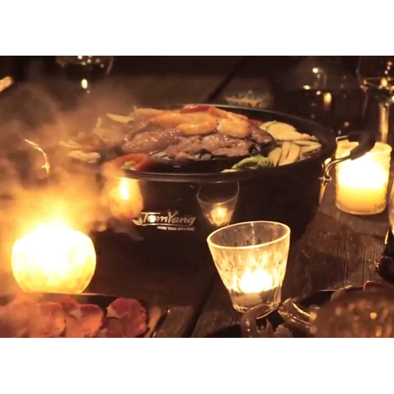 TomYang BBQ & hot pot - Tableware for 2 people.