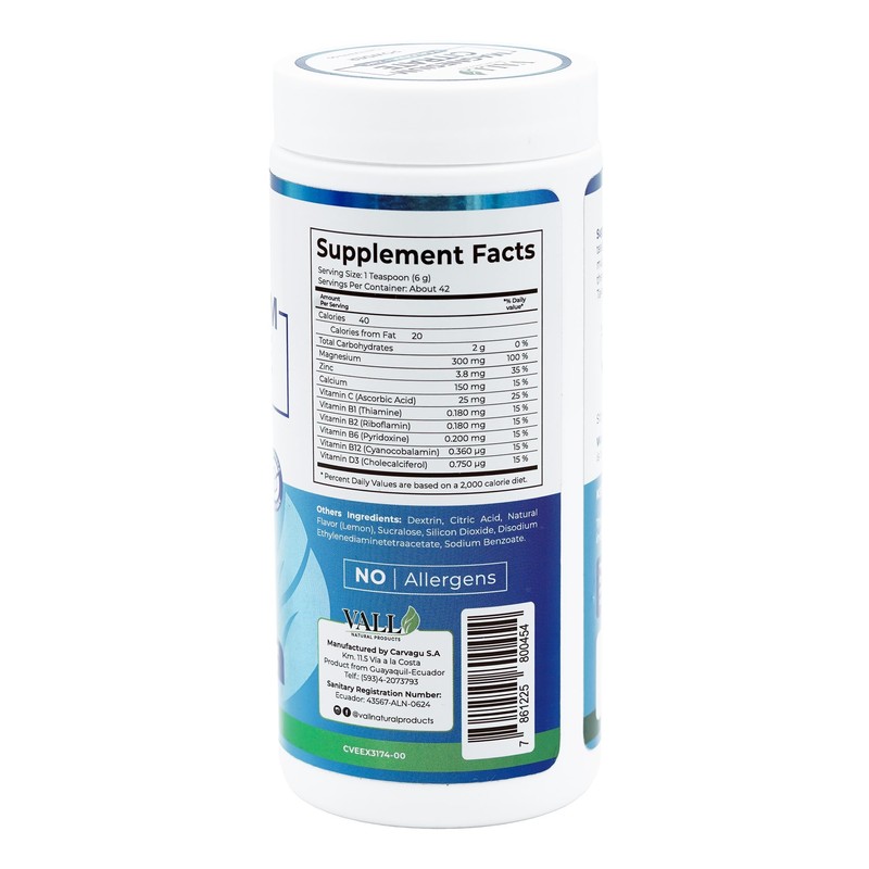 Magnesium Citrate Lemon Flavor - 8.8 oz (250 g) |