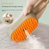 3-in-1 Steam Pet Brush for Cats & Dogs – Self-Cleaning
