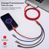USAMS - Paquete de 2 cables de carga múltiple de