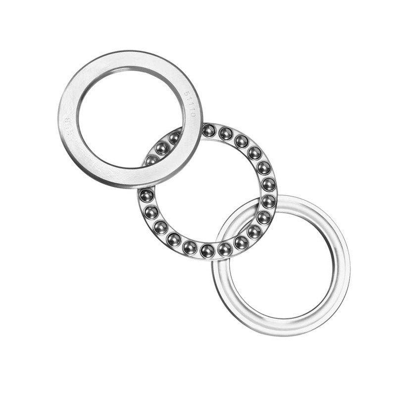 sourcing map 2 Pieces 51110 Axial Ball Bearings 50 mm