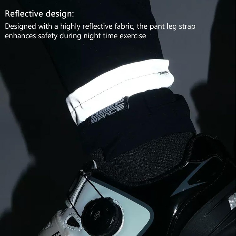 WAYUTO 2PCS Magnetic Bicycle Pant Strap Adjustable Elastic Fastening Leg