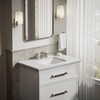 KOHLER 20000-0 Caxton Rectangle Undermount Bathroom Sink, Bathroom Vanity Sink