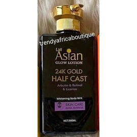 Asian 2pc. Lait ASIAN Glow Body Lotion 24k GOLD half-C & Lumine Whitening Soap Set