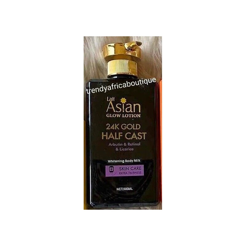 Asian 2pc. Lait ASIAN Glow Body Lotion 24k GOLD half-C