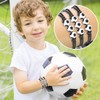 Pack of 12 Football Bracelets with Adjustable Woven Cord, Football