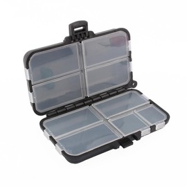 Fishing Lure Case, Tackle Box, Fishing Tackle Storage, Portable, Accessory Holder, Individual Compartments, Easy to Carry, Fishing Tackle Holder, Box, Fishing Bait Box, Parts Case, Fishing Tackle Case