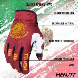 Motocross Motorcycle Dirt Bike Mexico Gloves Motorbike Riding Bike Gloves MTB ATV MX Off Road Racing Sports Cycling Glove