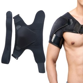 Shoulder Brace for Women Men Shoulder Support Shoulder Bandages Men's Shoulder Bandage Breathable Adjustable Shoulder Bandage Stability and Relief of Discomfort for Right and Left