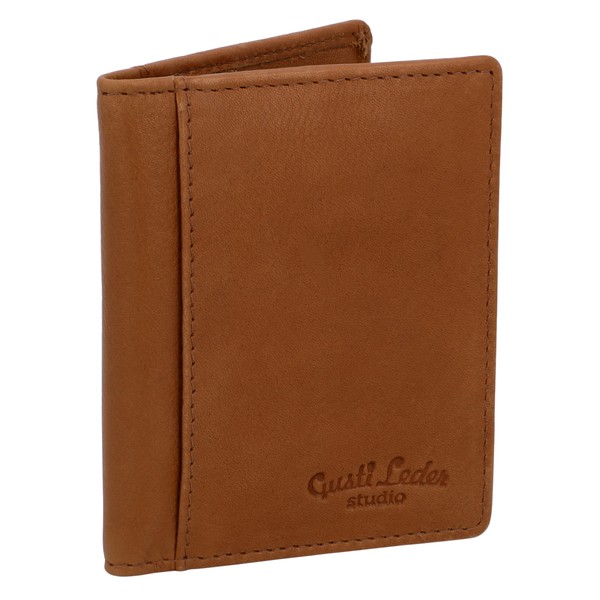 Gusti Leather Card Holder - Hal RFID Card Case RFID