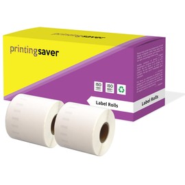 Printing Saver 2 x 99019 59 x 190 mm Folder Labels (Pack of 110) Compatible with LabelWriter 310 320 330 4XL 400 450 Turbo/Twin Turbo/Duo & Seiko SLP Label Printers