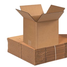 BOX USA 8x8x8 Corrugated Boxes, Small, 8L x 8W x 8H, Pack of 175 | Shipping, Packaging, Moving, Storage Box for Home or Business, Strong Wholesale Bulk Boxes