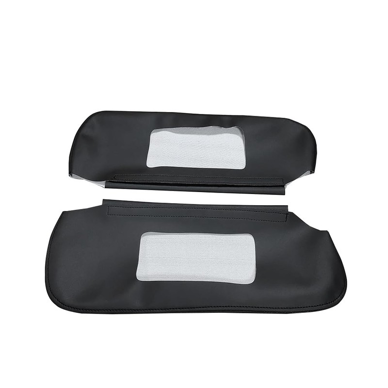 BuliBoao Car Sun Visor Cover Pair Fit for Chevy Camaro