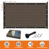 Cisvio 6ftx50ft Fence Privacy Screen Heavy Duty 170 GSM Windscreen