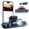 4 Camera Dash Camera for Cars Night Vision 2K+1080P+1080P HD