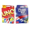 Mattel Phase 10 Card Game with UNO Card Game