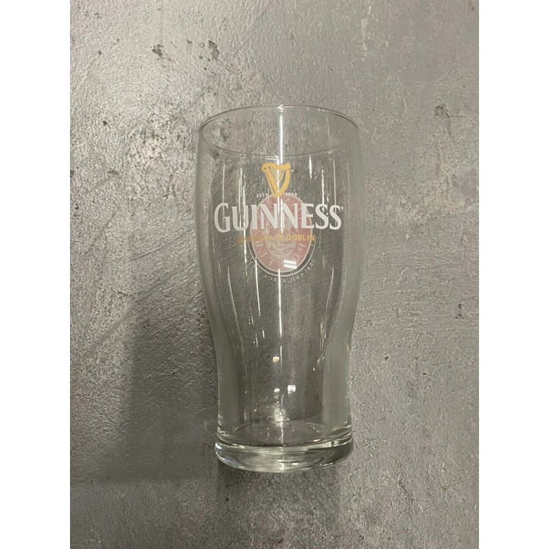 Guinness New Guinness 3/4 pint Glass (Guinness Porter)
