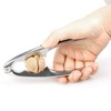 TRIXES Metal Nutcracker - Walnut Cracker Opener with Rubber Grips