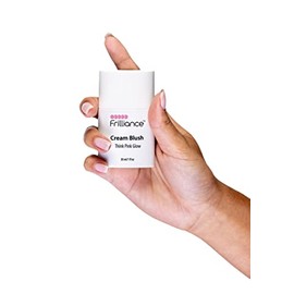 Frilliance Hydrating Cream Blush, Think Pink Glow Tint, Cruelty Free Hypoallergenic for Teens of All Skin Types, 30 ml / 1 fl oz