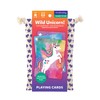 Mudpuppy Wild Unicorn! Playing Cards to Go: 40 Cards, Drawstring