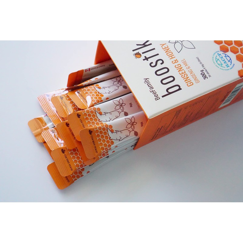 BeeFamily - Ginseng Honey Boostik - 300g