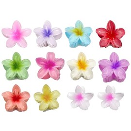 12 Pinzas para El Cabello con Pinzas Pelo para Mujer Horquillas Hawaianas con Resorte Fuerte y Antideslizantes para Cabello Grueso Accesorios para Mujeres y Niñas Regalos Navideños