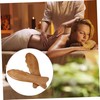 LALAFINA 2pcs Wooden Scraping Board Sanitary Massage Tool for Face