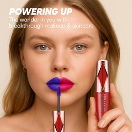 2Pcs Peel Off Lip Stain, Long Lasting Lip Stain Peel Off Masque, Waterproof and Transfer Proof Nude Lip Tint, Peelable Tattoo Lip Gloss Liner, Formula for Elegant Finish Makeup Lip-Tint Set (#1)