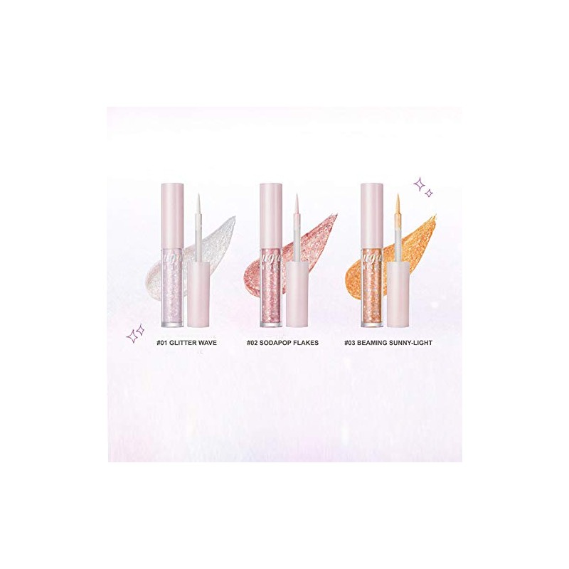 Peripera Sugar Twinkle Liquid Glitter (#02 Sodapop Flakes)