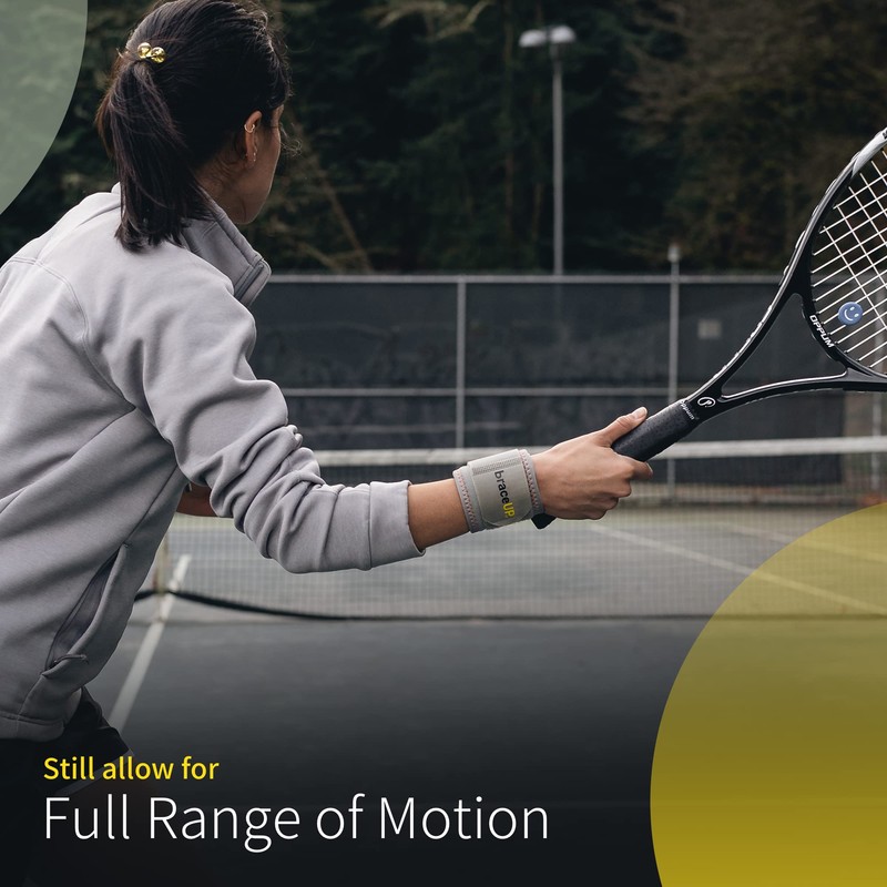 BraceUP Wrist Compression Strap and Wrist Wrap Wrist Band, Brace