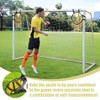 2 Pcs Yellow Football Target Net, Foldable Soccer Goal, Portable