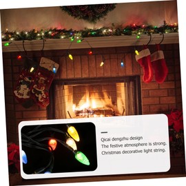 KICHOUSE 1Pc Colorful LED Decorative Phone Charging Cable String Light Stylish Data Cable with Type Interface for for Festivals and Home Decor