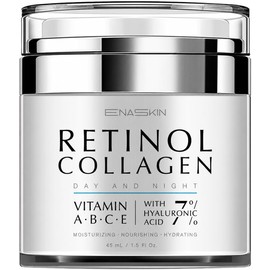 EnaSkin Retinol Cream For Face Night and Day, Skin Cream with Retinol Collagen Face Cream, Vitamin C Moisturizer, Retinol Moisturizer for Face Sensitive Skin