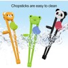 Black Training Chop-sticks for Kids, Training Chop-sticks Comfortable Grip Chewable