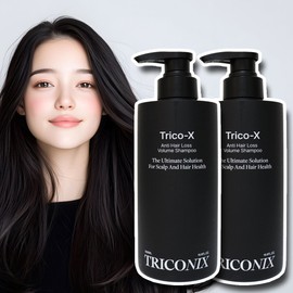 Triconix Tricox Black Shampoo Seborrheic Hair Loss Relief Volume Scalp Nae-nae Acid 2 pcs / 트리코닉스 트리코엑스 블랙 샴푸 지루성 탈모완화 볼륨 두피 내돈내산 2개
