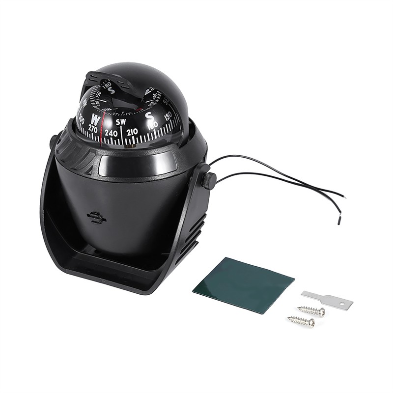 High Precision LED Light Pivoting Compass Navigation Electronic Compass For