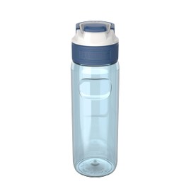 Kambukka Drinking Bottle - Model Elton Crystal Blue - 750 ml - Water Bottle - Dirt and Odour Resistant - Shockproof - Dishwasher Safe - Easy to Hold - Milliliter Marking