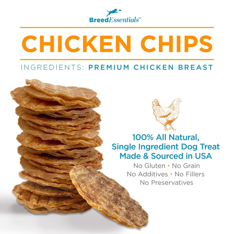 Breed Essentials Chicken Chips 5.5 oz - Chihuahua