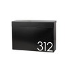 Wall Mounted Modern Mailbox - Wall Mounted Mailbox with Lock